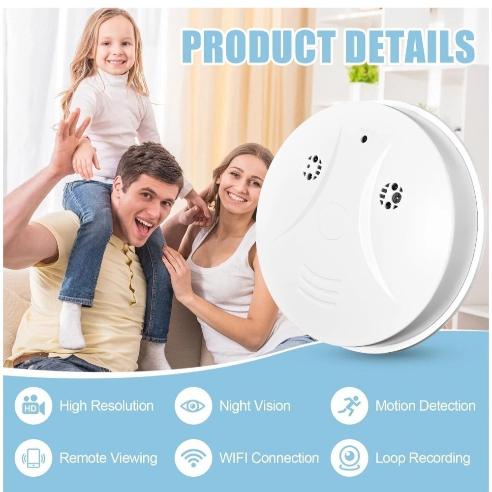 Visible Ceiling Mount Indoor WiFi Camera 1080P HD - Picture 3 of 7